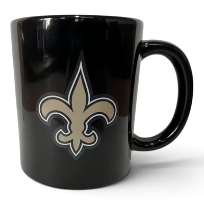 New Orleans Saints Pegasus 11oz. Team Logo Ceramic Mug