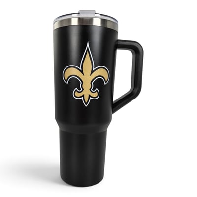 New Orleans Saints Pegasus 38oz. Standard Logo Stainless Steel ProCarry Tumbler