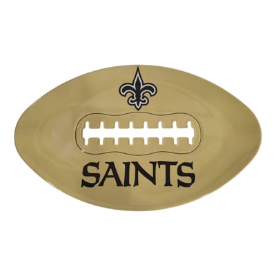 New Orleans Saints Pegasus Football 16" Party Tray