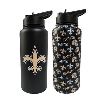 New Orleans Saints Pegasus Game Day Duo 41oz. Stainless Steel Water Bottle Set
