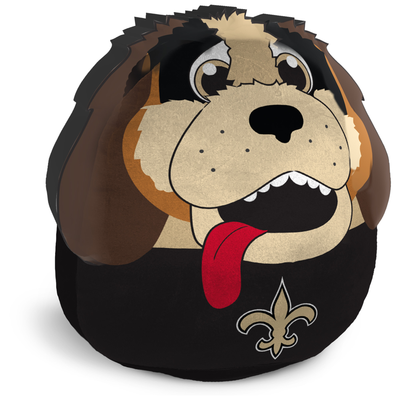 New Orleans Saints Pegasus Plushie Mascot Pillow with Features