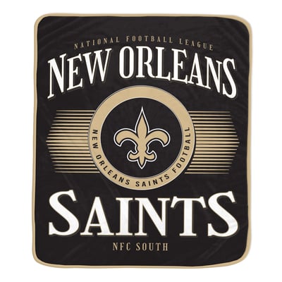 New Orleans Saints Pegasus Spotlight Arch 60" x 70" Ultra Soft Throw Blanket