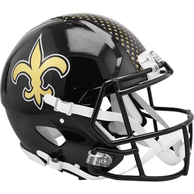 New Orleans Saints Riddell Alternate Speed Authentic Helmet