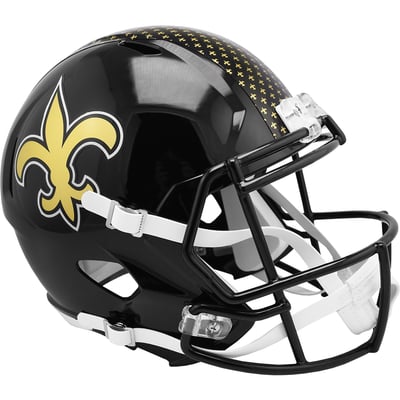 New Orleans Saints Riddell Alternate Speed Replica Helmet