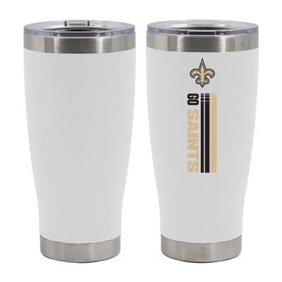 New Orleans Saints The Memory Company Let's Go 20oz. Stainless Steel Tumbler