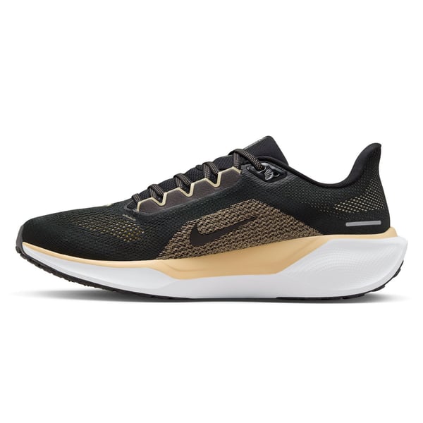 Men\'s 9- Nike Air Zoom Pegasus 41 New Orleans Saints Running Shoes FZ5095-001 unisex-nike-black-new-orleans-  main image 2