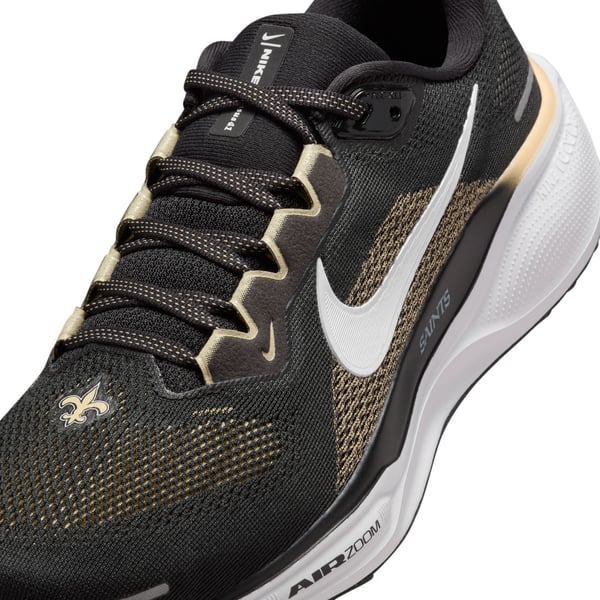 Unisex Nike Black New Orleans Saints Zoom Pegasus 41 Running  display picture 2