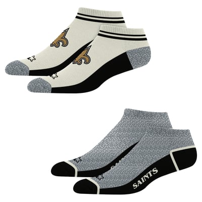  New Orleans Saints Starter Unisex Two-Pack Double Play Ankle Socks