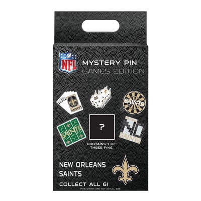 New Orleans Saints WinCraft Series 1 Game Night Mystery Pin