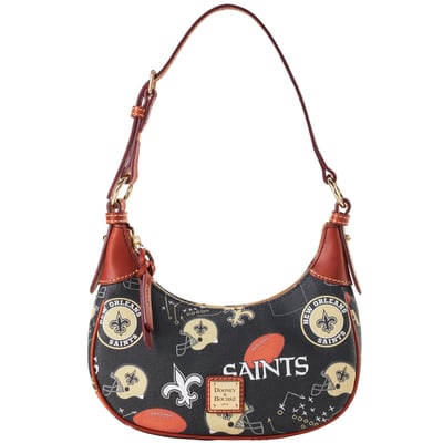 New Orleans Saints Dooney & Bourke Women's Slouchy Shoulder Bag
