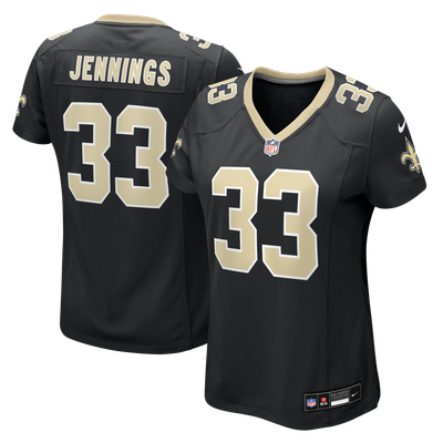 Anfernee Jennings New Orleans Saints Nike Women's Team Game Jersey - Black