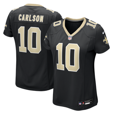 Daniel Carlson New Orleans Saints Nike Women's Team Game Jersey - Black