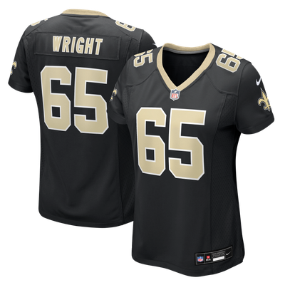 Jeremiah Wright New Orleans Saints Nike Women's Team Game Jersey - Black
