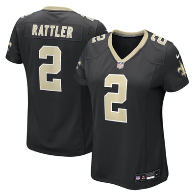 Children Rattler New Orleans Saints Spencer Rattler Jersey, Color Rush Jerseys, Saints ...