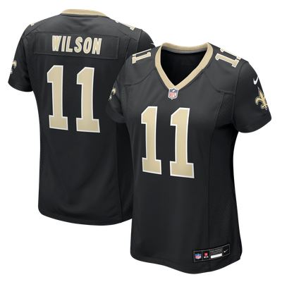 Zach Wilson New Orleans Saints Nike Women's Team Game Jersey - Black