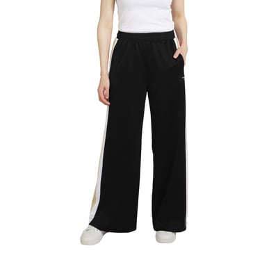  New Orleans Saints WEAR by Erin Andrews Women's Stripe Track Pants - Black