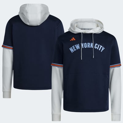 New York City FC adidas MLS x US Sports Jersey Hoodie - Navy