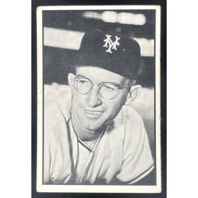 1953 Bowman Black & White #3 Bill Rigney