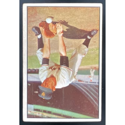 1953 Bowman Color #1 Davey Williams