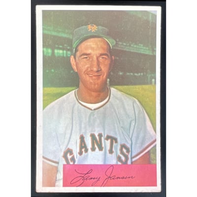 1954 Bowman #169 Larry Jansen