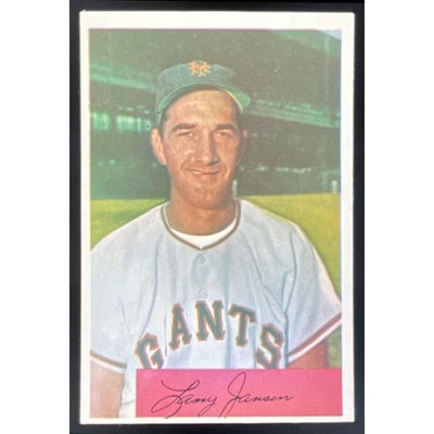 1954 Bowman #169 Larry Jansen