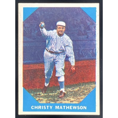 1960 Fleer Baseball Greats #2 Christy Mathewson