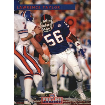 1992 Pro Line Profiles National Convention #460 Lawrence Taylor