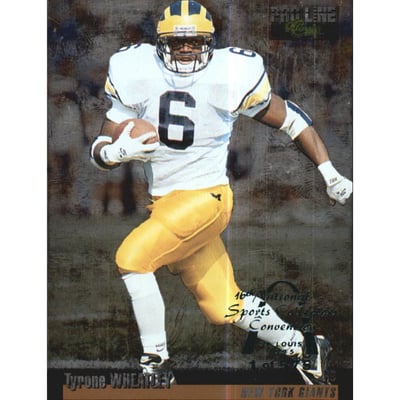 1995 Pro Line National Silver #89 Tyrone Wheatley