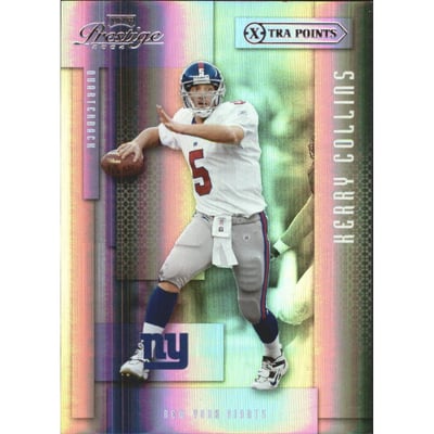 2004 Playoff Prestige Xtra Points Purple #95 Kerry Collins