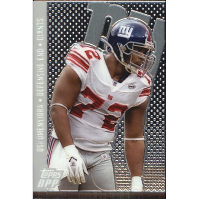 2006 Topps Draft Picks and Prospects Chrome Silver #96 Osi Umenyiora
