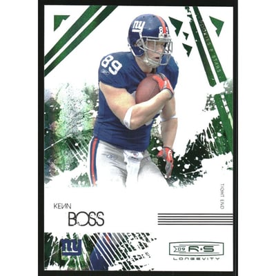 2009 Donruss Rookies and Stars Longevity Emerald #66 Kevin Boss