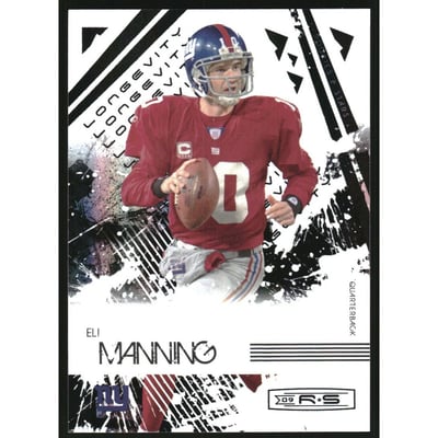 2009 Donruss Rookies and Stars Longevity Parallel Silver Holofoil #65 Eli Manning