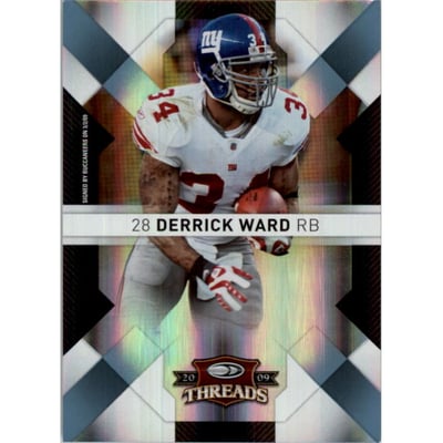 2009 Donruss Threads Platinum Holofoil #93 Derrick Ward
