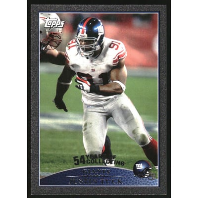 2009 Topps Black #23 Justin Tuck