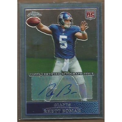 2009 Topps Chrome Rookie Autographs #TC203 Rhett Bomar F