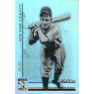 2010 Topps Tribute Black and White #10 Mel Ott