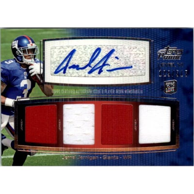 2011 Topps Prime Autographed Relics Level 6 #PVIJJE Jerrel Jernigan/515