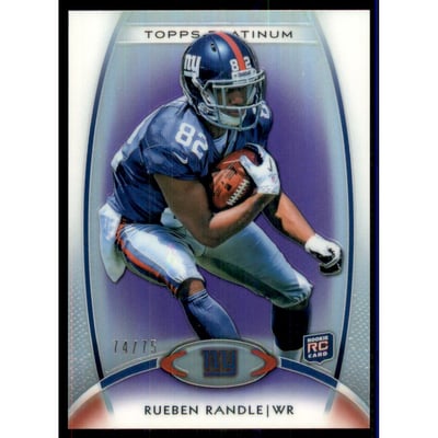 2012 Topps Platinum Purple Refractors #122 Rueben Randle