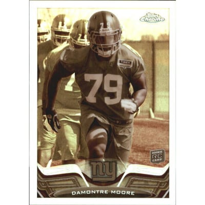 2013 Topps Chrome Sepia Refractors #190 Damontre Moore