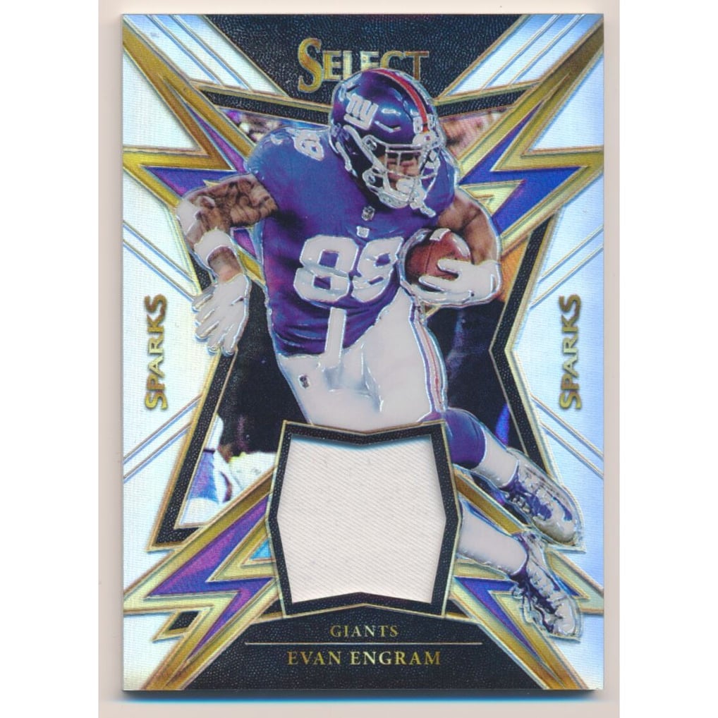 2017 Select Sparks Materials Prizm #13 Evan Engram