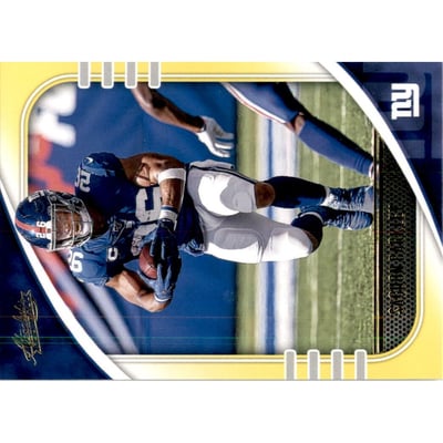 2020 Absolute Yellow #10 Saquon Barkley