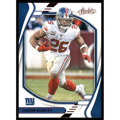 2021 Absolute Red #23 Saquon Barkley