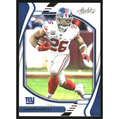 2021 Absolute Yellow #23 Saquon Barkley