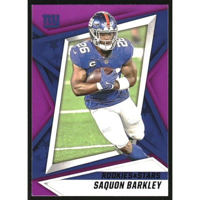 2021 Rookies and Stars Purple #81 Saquon Barkley