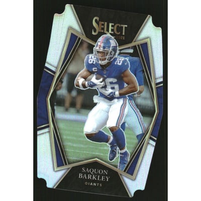 2021 Select Prizm Silver Die Cut #126 Saquon Barkley