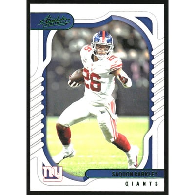 2022 Absolute Green #48 Saquon Barkley
