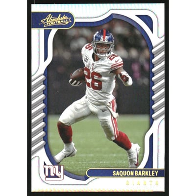 2022 Absolute Spectrum #48 Saquon Barkley