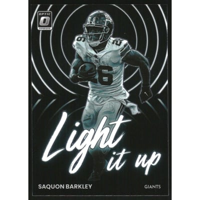 2022 Donruss Optic Light it Up #10 Saquon Barkley