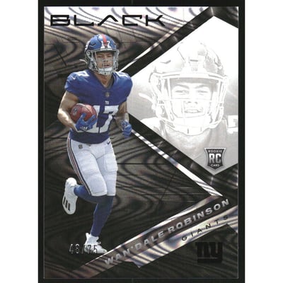 2022 Panini Black Silver #115 Wan'Dale Robinson