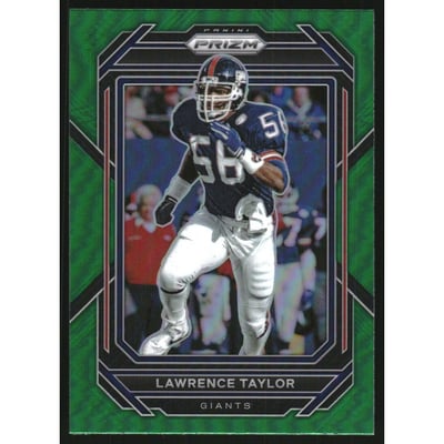 2022 Panini Prizm Prizms Green #224 Lawrence Taylor